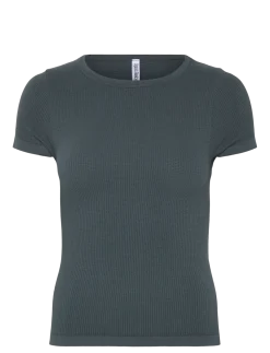Seamless Waffle Tee - Overdele