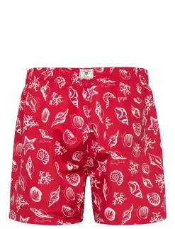 SEASHELLS PRINT SWIM SHORTS - Badebukser