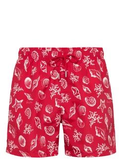 SEASHELLS PRINT SWIM SHORTS - Badebukser
