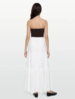 Seersucker Maxi Skirt - Maxi nederdele