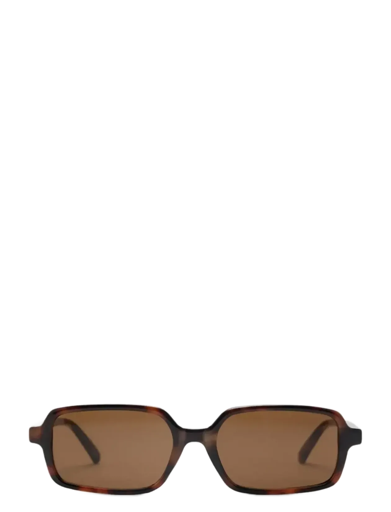 Semi-transparent frame sunglasses - Firkantet stel