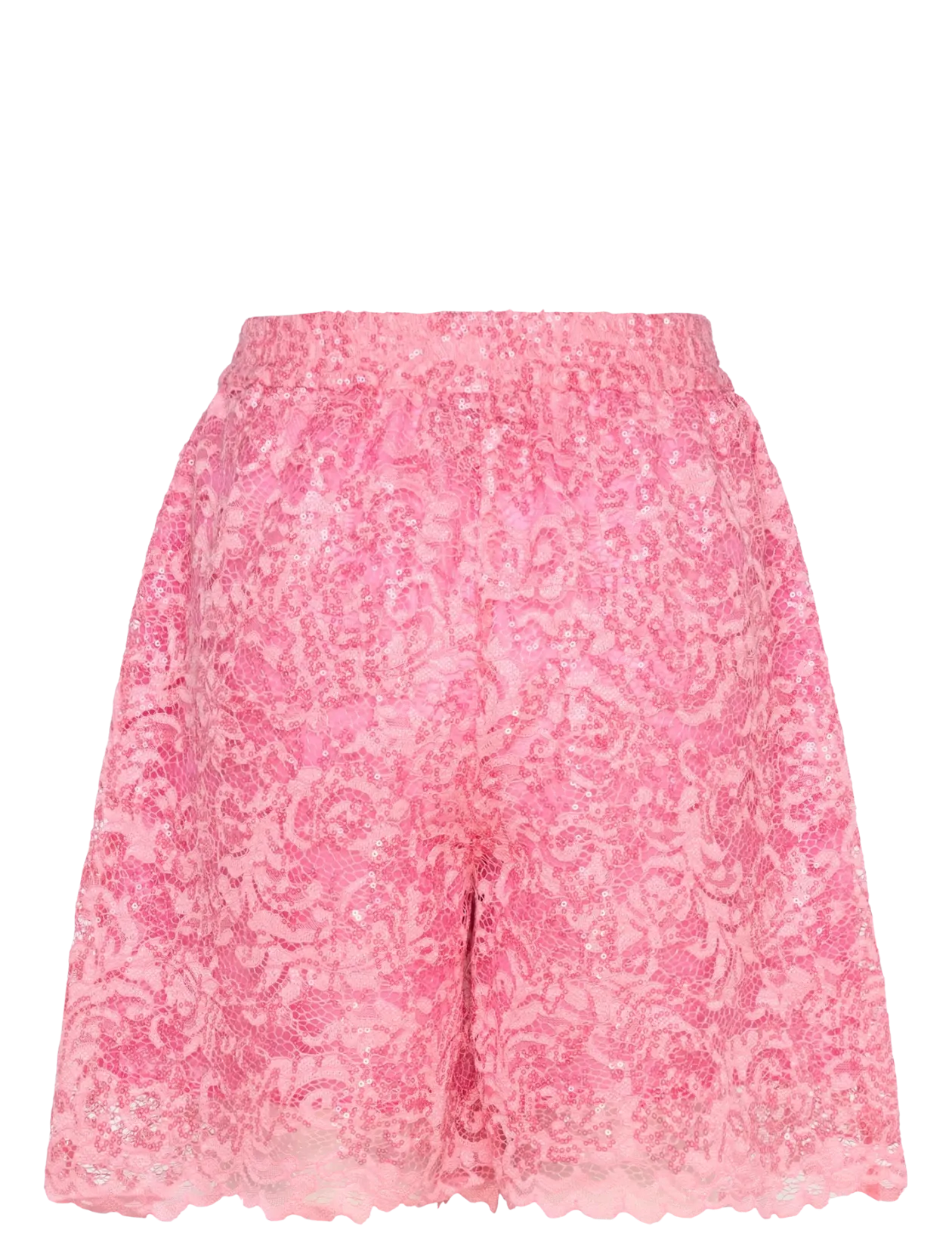 Sequined Lace Shorts - Casual shorts