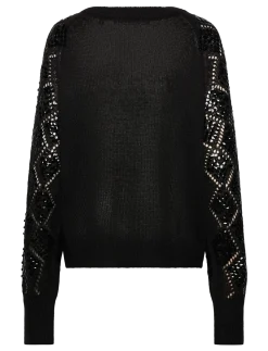 SEQUIN KNIT JUMPER - Strik