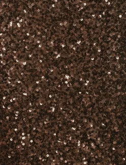 SEQUINS MIDI V-NECK DRESS - Maxikjoler