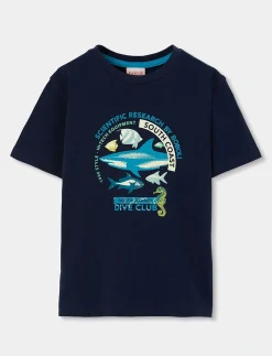 Set knit for boy -BCI - Sæt med kortærmet T-shirt