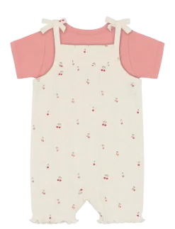 Set w. Body and Romper Pointel - Sæt med body