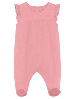 Set w. Body and Romper Rib - Sæt med body
