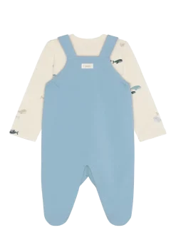 Set w. Body and Romper - Sæt med body