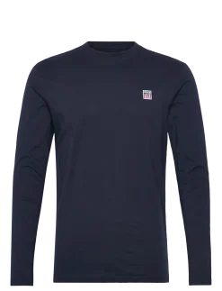 SHANE REG COT VIN M TEE LS - Langærmede t-shirts