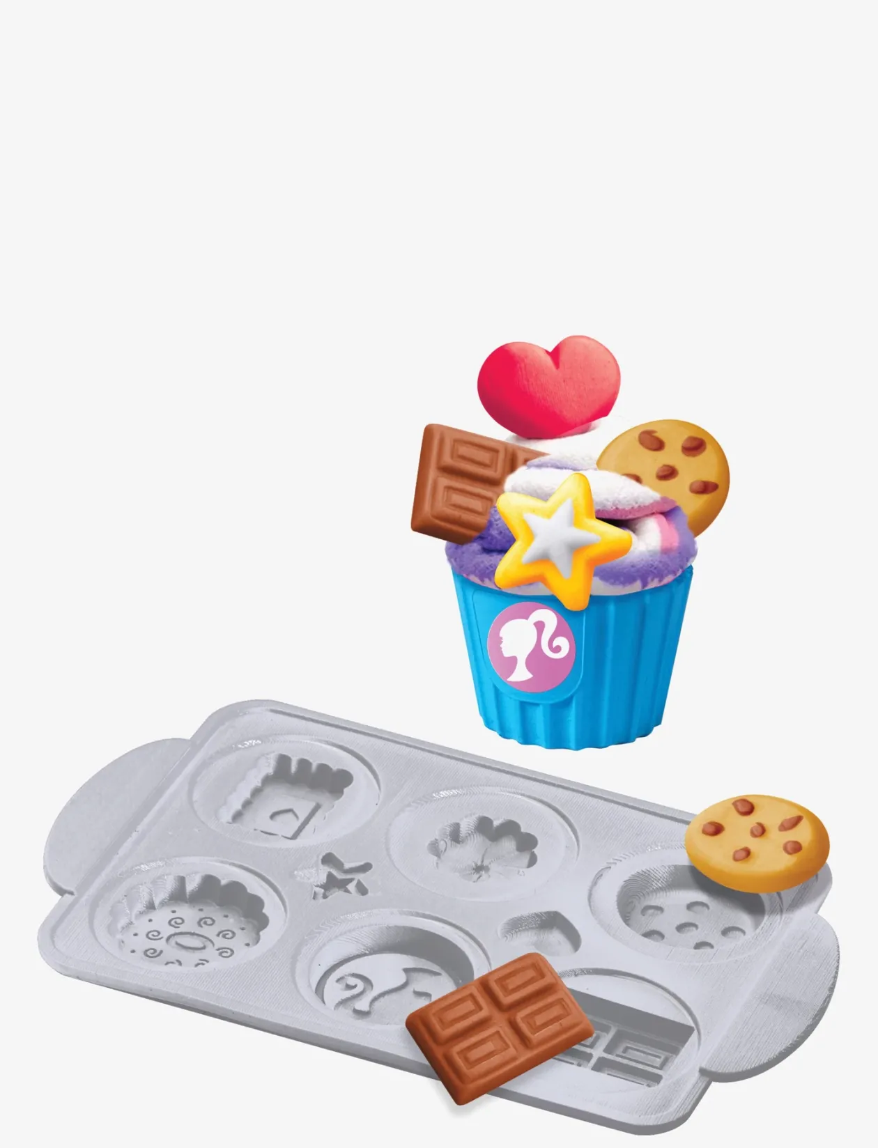 SHIMMER N SPARKLE BARBIE BAKERY CUPCKAES - Modellervoks