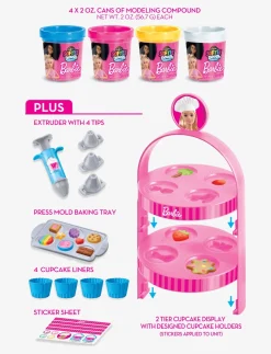 SHIMMER N SPARKLE BARBIE BAKERY CUPCKAES - Modellervoks