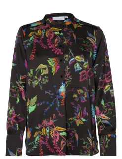 Shirt in Glow print - Langærmede