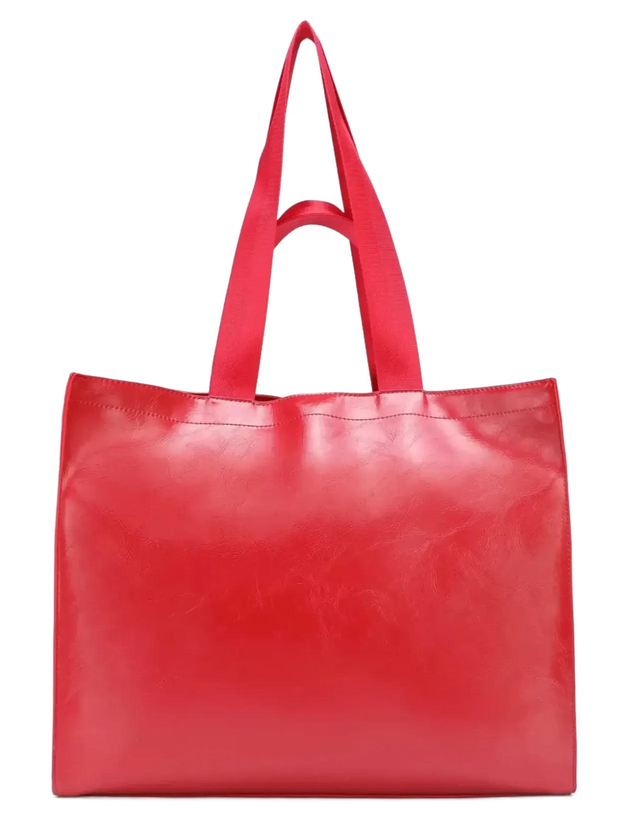 Shopper Wrinkle Bright Red - Shoppere