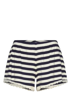 SHORT JERSEY RIB LACE STRIPE - Shorts