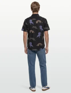 Short-sleeved Cuban Shirt - Kortærmede