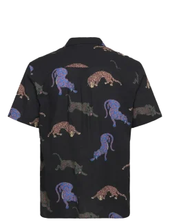 Short-sleeved Cuban Shirt - Kortærmede