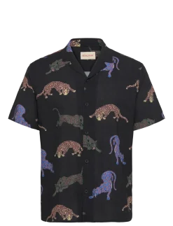 Short-sleeved Cuban Shirt - Kortærmede