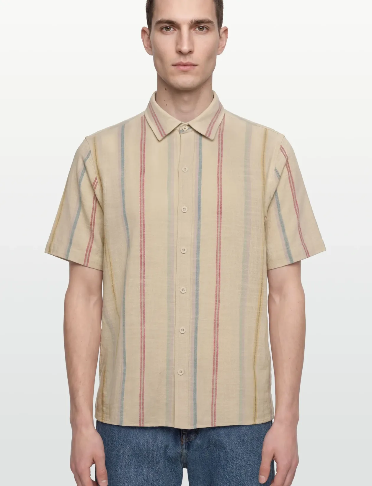 Short-sleeved Cuban Shirt - Kortærmede