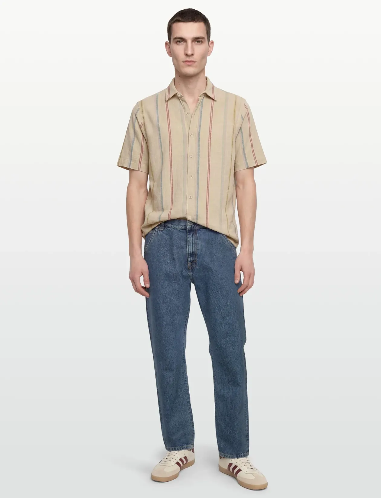 Short-sleeved Cuban Shirt - Kortærmede