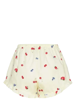 SHORT WOVEN RUFFLE FRUIT - Casual shorts