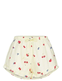 SHORT WOVEN RUFFLE FRUIT - Casual shorts