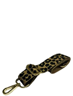 Shoulder Strap Webbing Leopard - Taskestropper