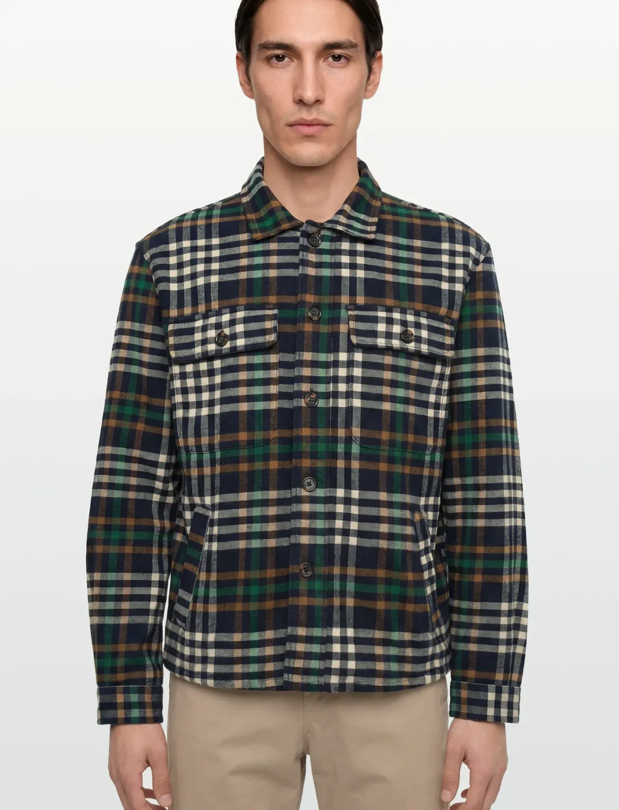 SIEVEN CHECK - Flannel-skjorter
