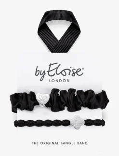 Silver & Black - Scrunchies