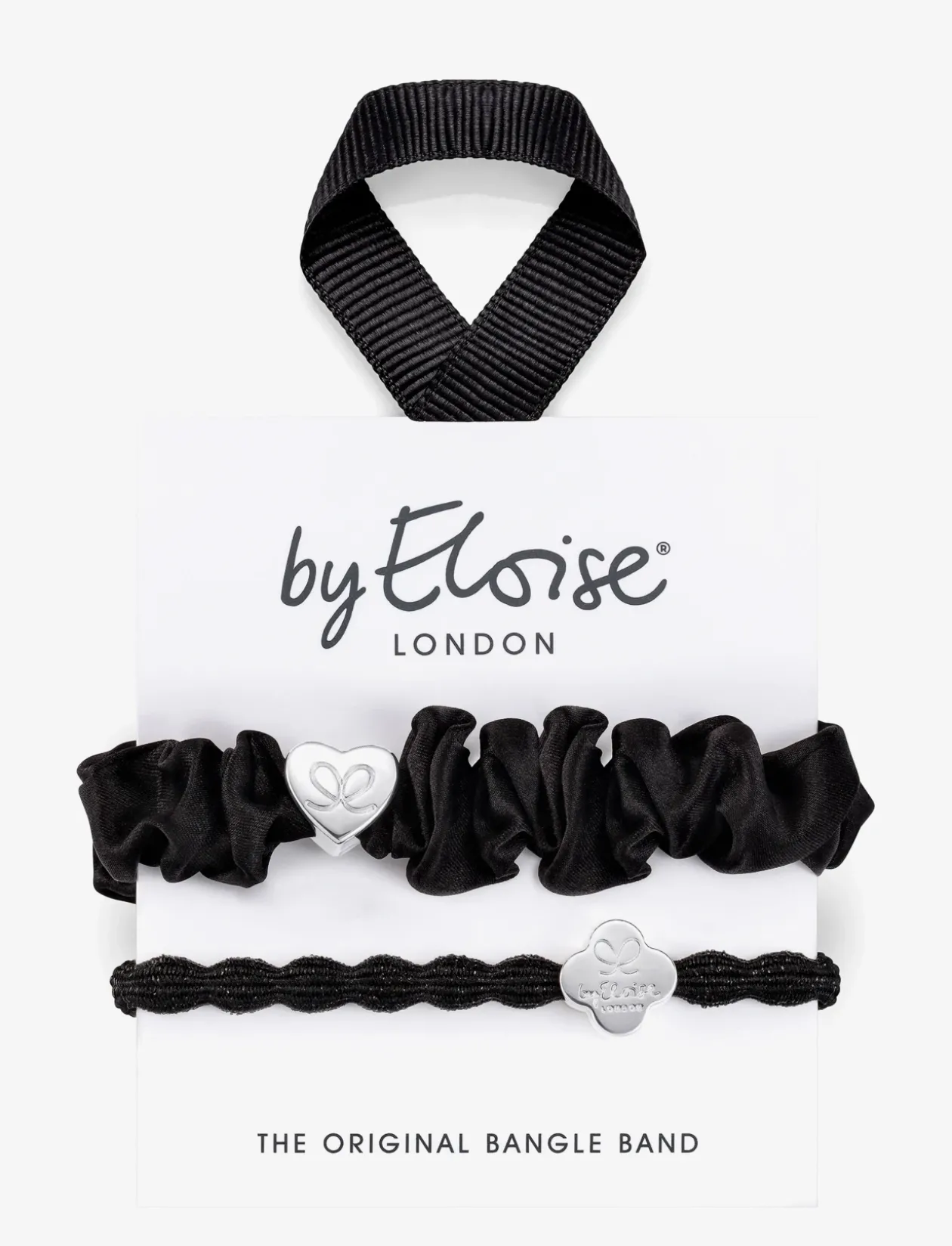 Silver & Black - Scrunchies
