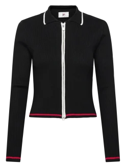 SIMONTE slim full-zip knit cardigan - Strik