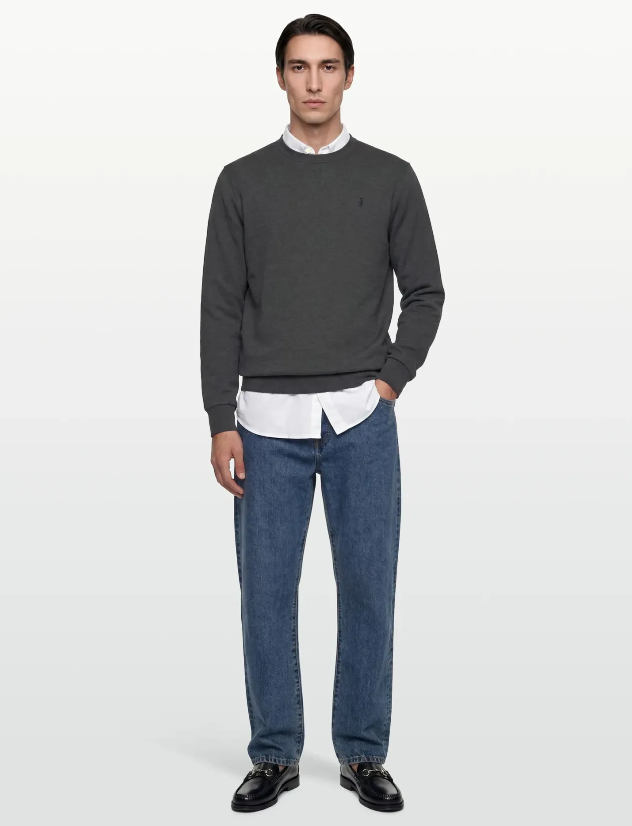 SKYLER REG CW COT MCS M SWEAT - Sweatshirts