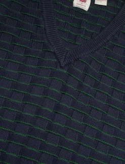SKYLINE SWEATER VEST BASKETWEA - Strikveste