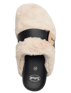 SL ALBERTA SUEDE OFF WHITE - Flade mules