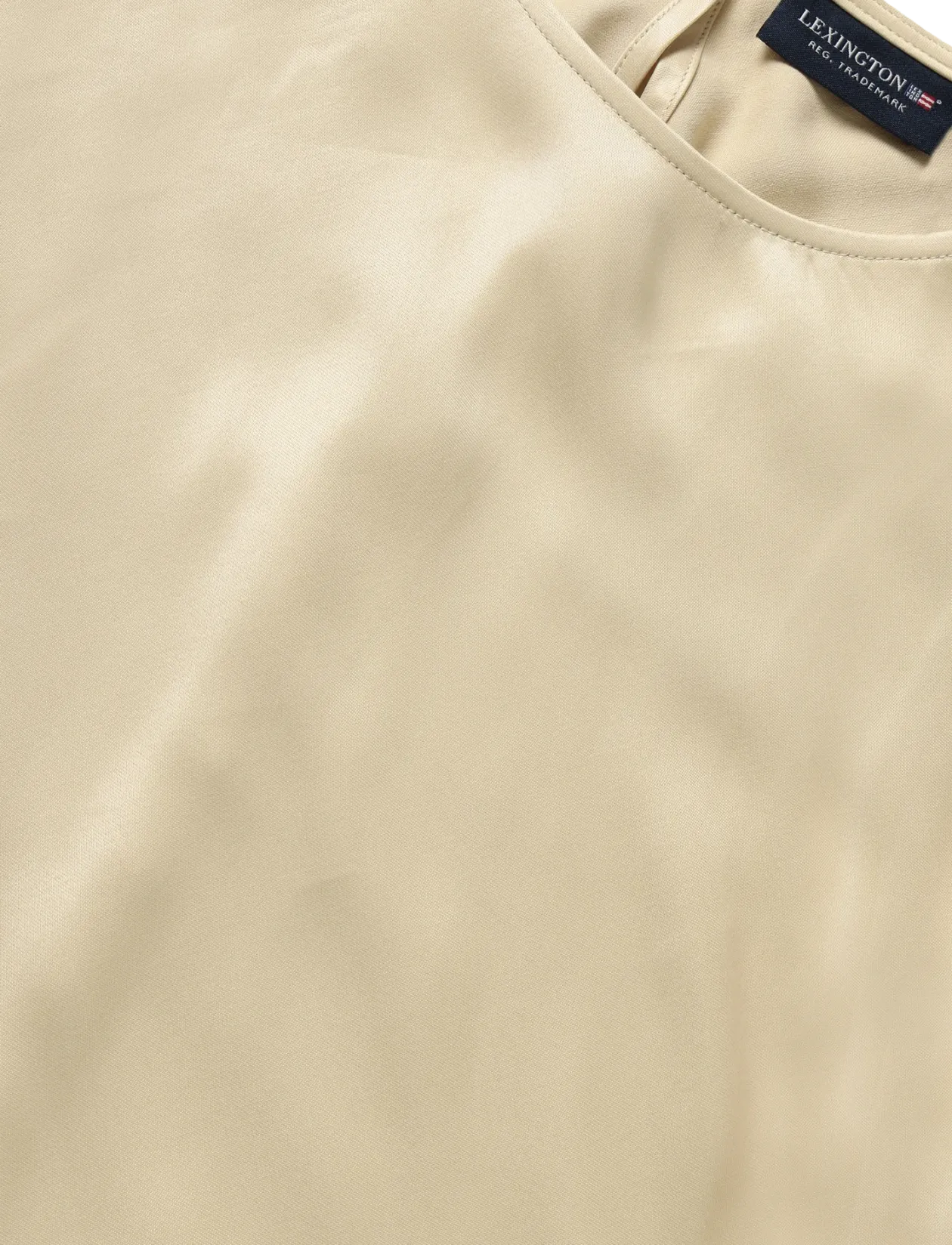 Sleeveless Fitted Satin Dress - Maxikjoler