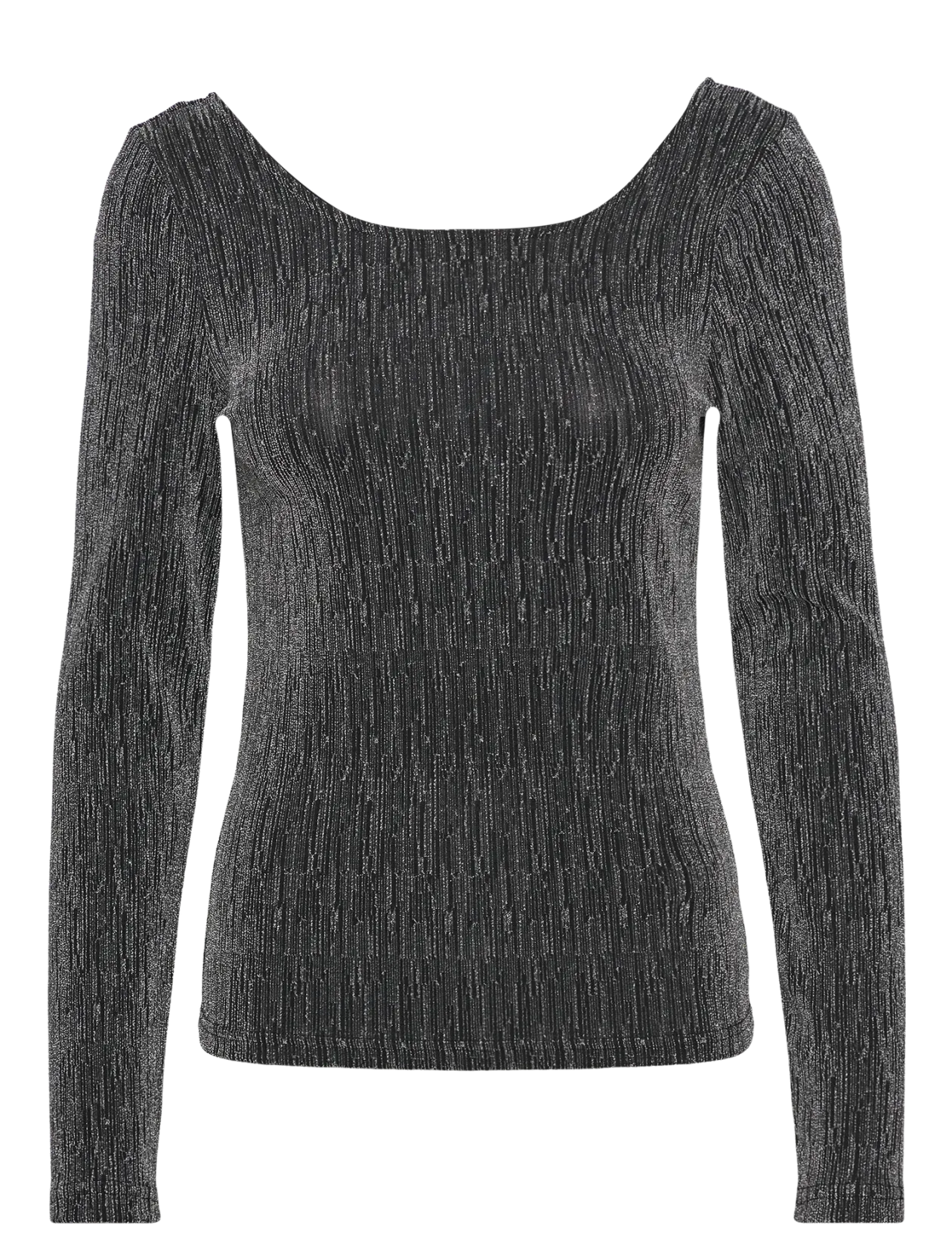 SLFANITA LS LOW BACK TOP - Langærmede toppe