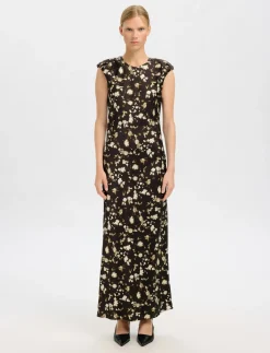SLFARONIA REGULAR SL ANKLE DRESS EX - Maxikjoler