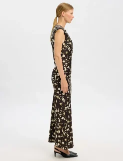 SLFARONIA REGULAR SL ANKLE DRESS EX - Maxikjoler