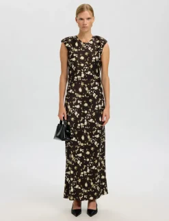 SLFARONIA REGULAR SL ANKLE DRESS EX - Maxikjoler