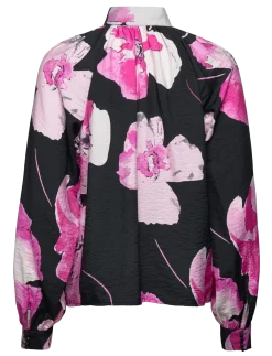 SLFAURA LS BUTTONED TOP B - Langærmede bluser
