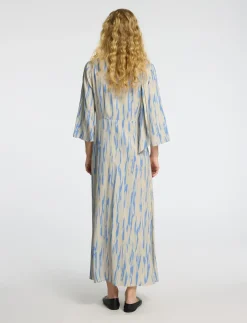 SLFBAELA 3/4 AOP ANKLE DRESS B - Midi kjoler