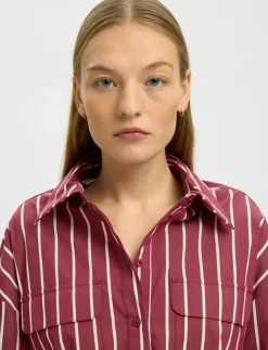 SLFBEA OVERSIZE LS SHIRT B - Langærmede