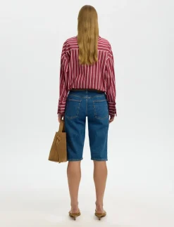 SLFBEA OVERSIZE LS SHIRT B - Langærmede
