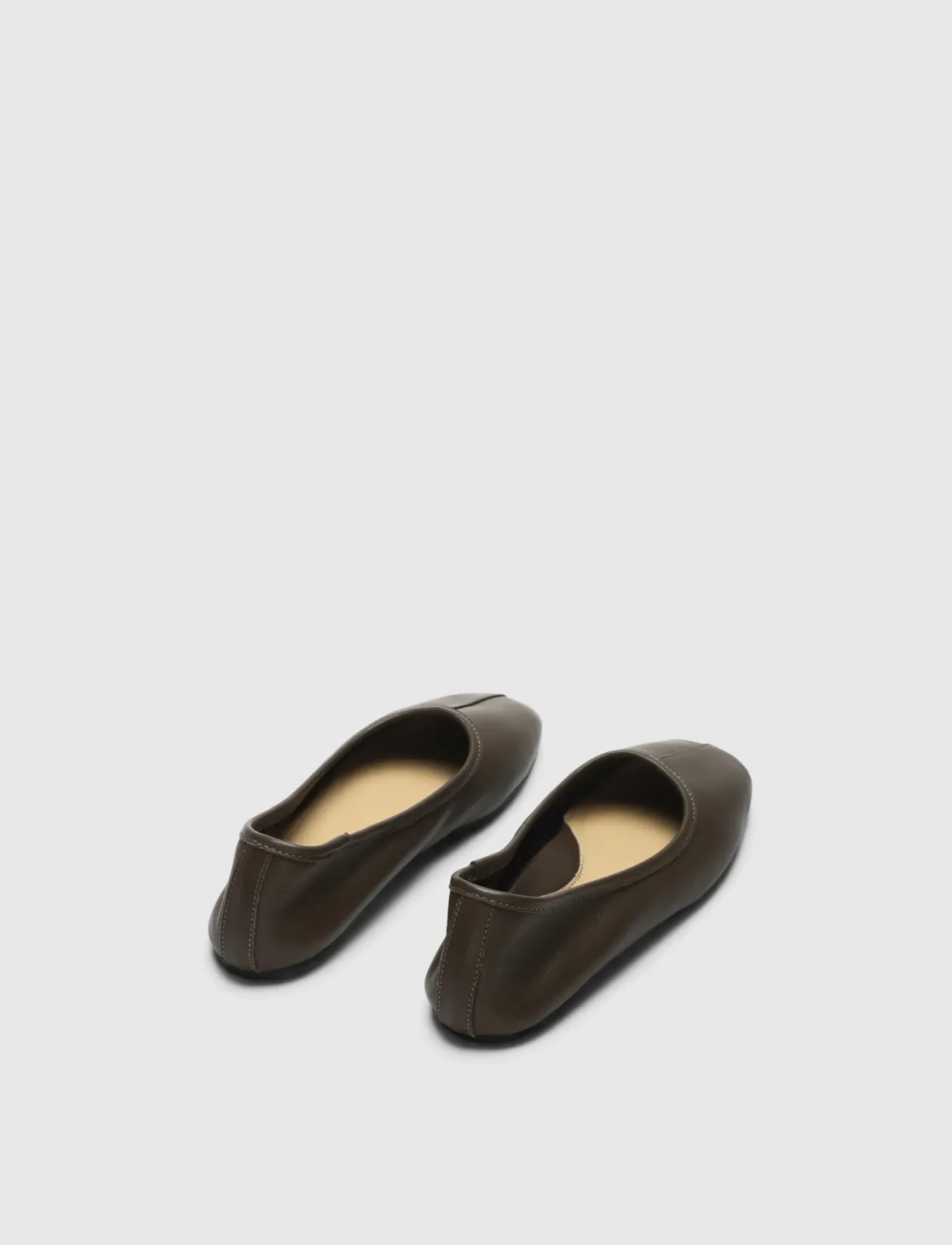 SLFELIA LEATHER BALLERINA - Ballerinaer