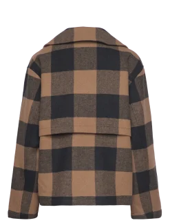 SLFEVANA SHORT WOOL JACKET - Uldjakker