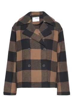 SLFEVANA SHORT WOOL JACKET - Uldjakker