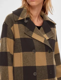 SLFEVANA SHORT WOOL JACKET - Uldjakker
