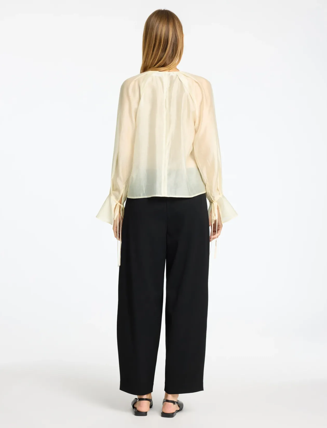 SLFIRIS LS O-NECK TOP - Langærmede bluser