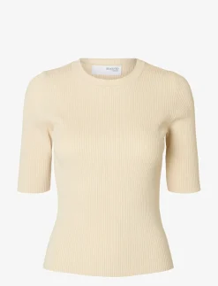 SLFMALI 2/4 KNIT O-NECK - Strik