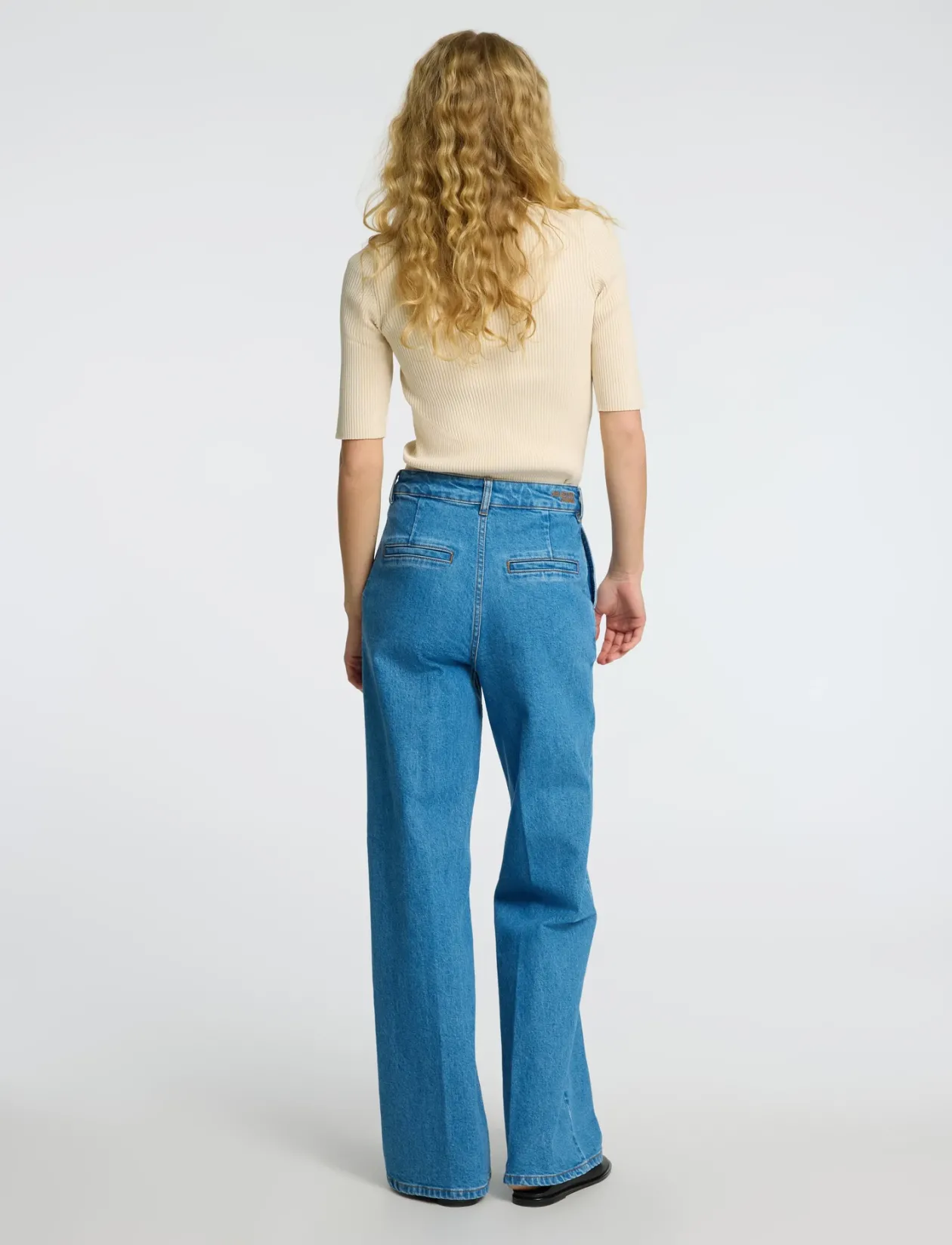 SLFMALI 2/4 KNIT O-NECK - Strik