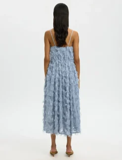 SLFMYLINE REGULAR MIDI STRAP DRESS B - Midi kjoler